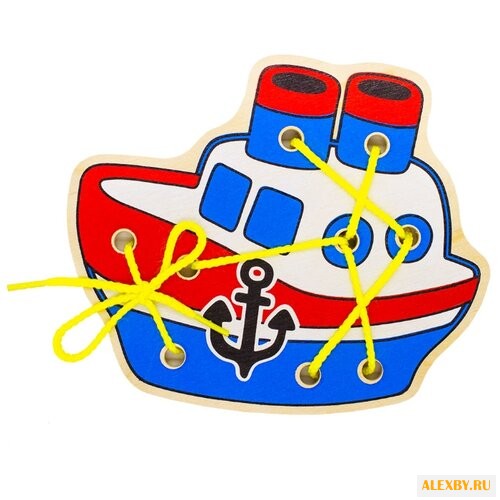 Шнуровка Alatoys Кораблик ШН13