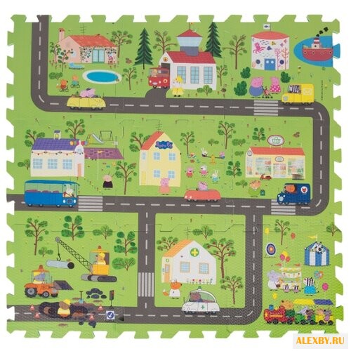 Коврик-пазл РОСМЭН Peppa Pig