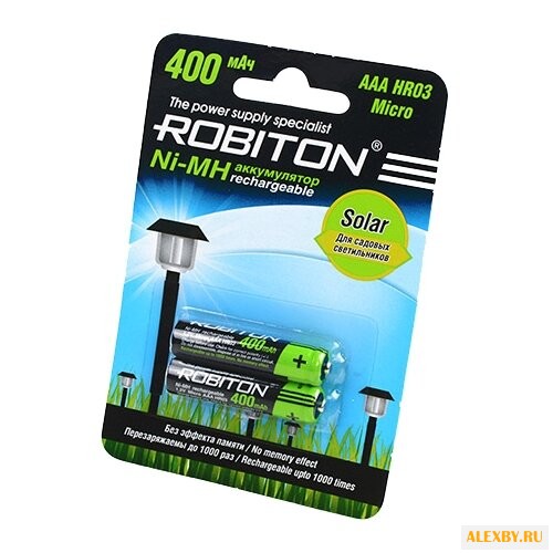 Аккумулятор AAA Ni-Mh 400 мА·ч