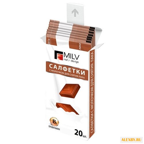 MILV Салфетки с молочком для