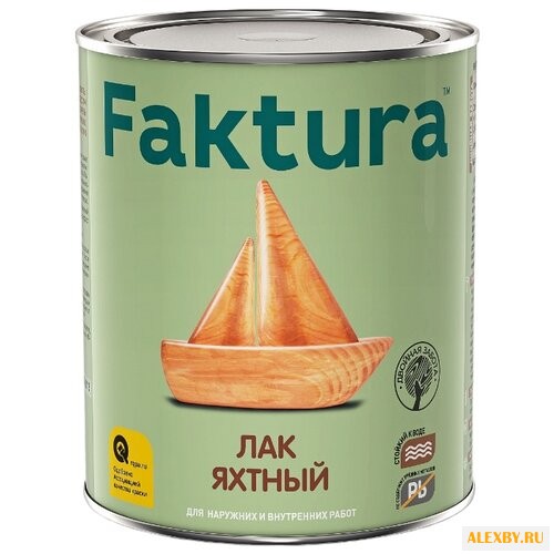 Лак Faktura Яхтный матовый 0.7 л