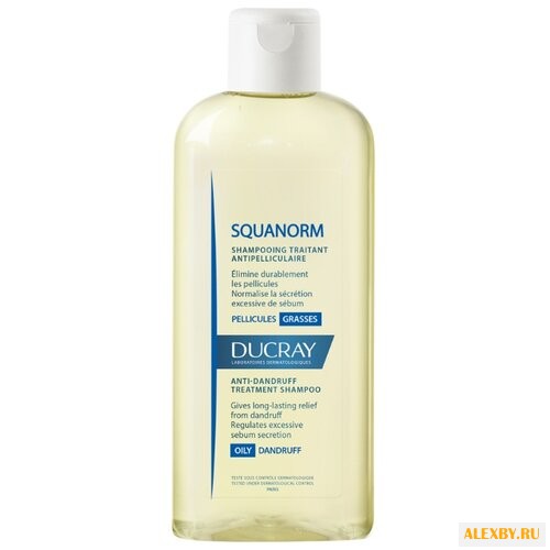 Ducray шампунь Squanorm Oily