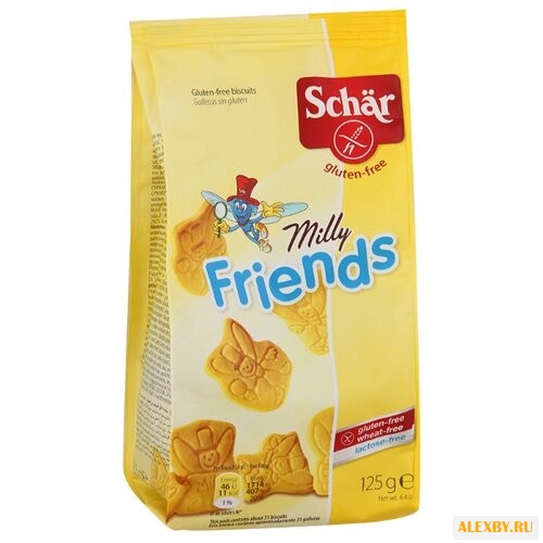 Печенье Schar Milly friends 125 г