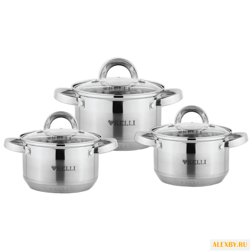 Набор кастрюль Kelli KL-4246 6