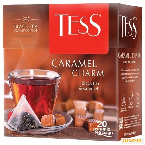 Чай черный Tess Caramel charm