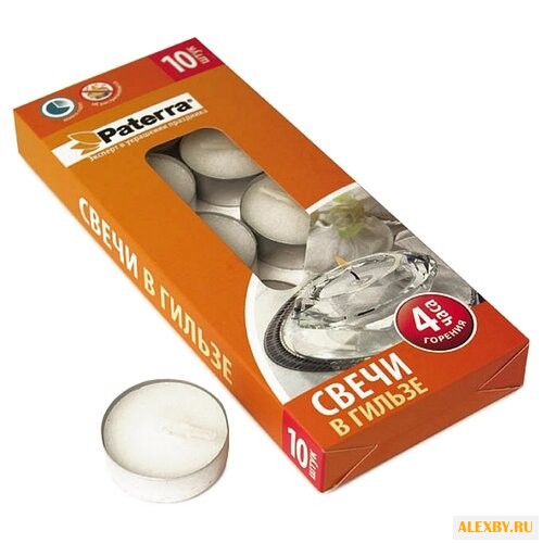 Набор свечей Paterra в гильзе