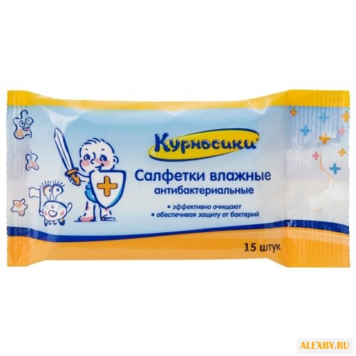 Влажные салфетки Курносики