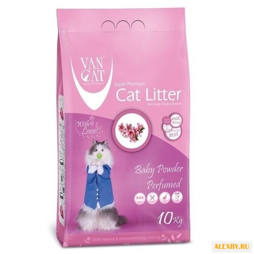 Наполнитель Van Cat Baby Powder
