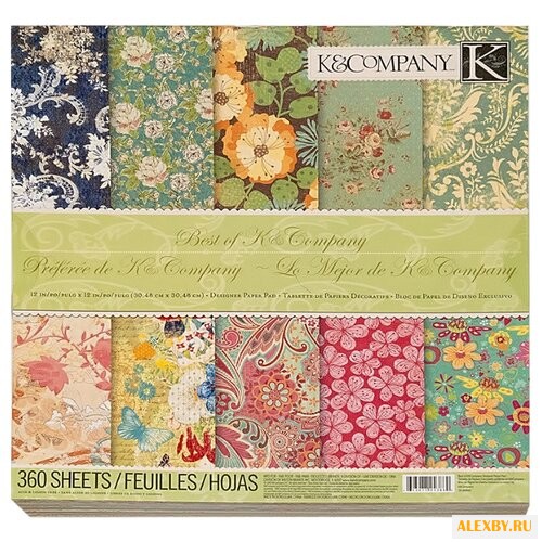 Бумага K&Company 31х31 см 360