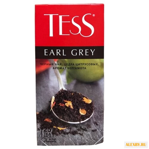 Чай черный Tess Earl grey