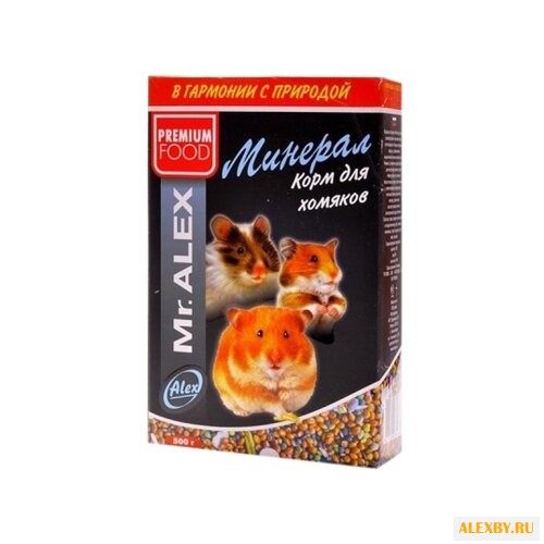 Корм для хомяков Mr.ALEX Минерал