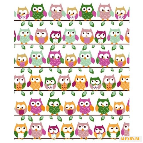 Штора Vanstore Совы 620-11