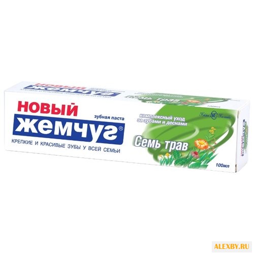 Зубная паста Новый жемчуг Семь