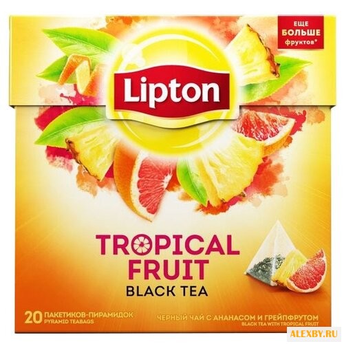 Чай черный Lipton Tropical