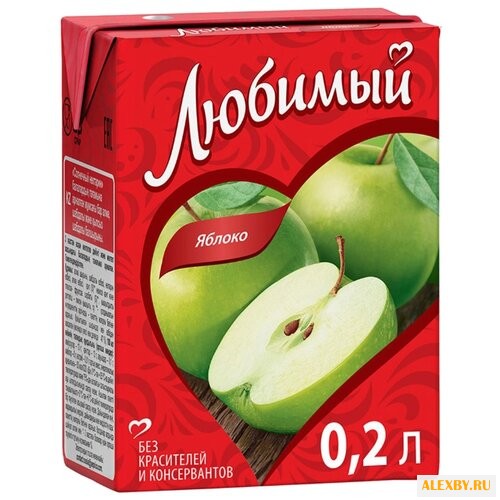 Нектар Любимый Яблоко