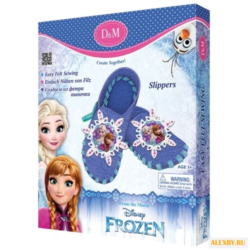 D&M Создаем из фетра тапочки