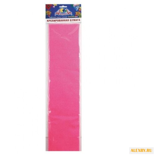 Цветная бумага крепированная