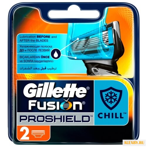Сменные лезвия Gillette Fusion
