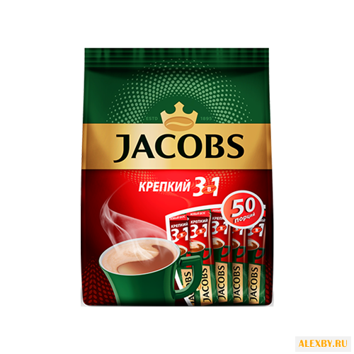 Растворимый кофе Jacobs 3 в 1