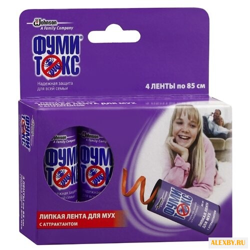 Липкая лента Фумитокс от мух 85