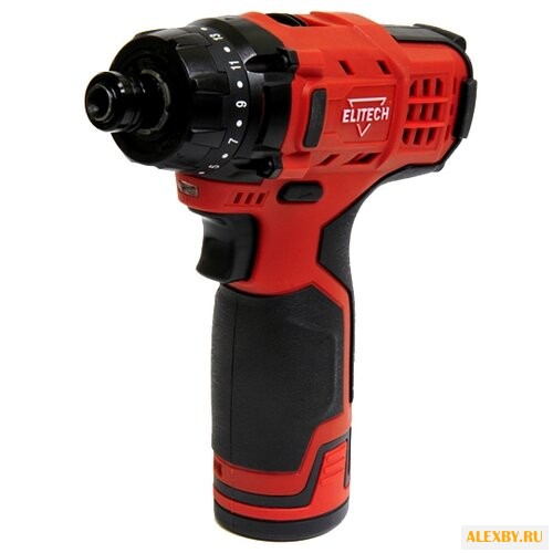 Шуруповерт ELITECH ША 10.8ЛK2