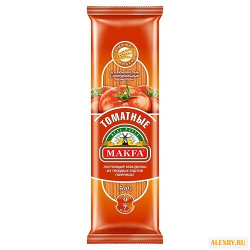 Макфа Макароны томатные 500 г