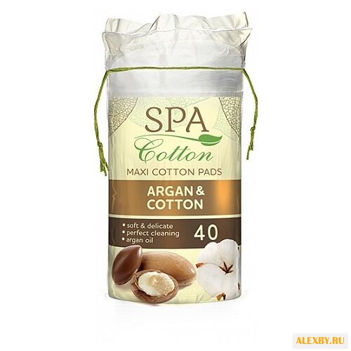 Ватные диски Spa cotton Argan &
