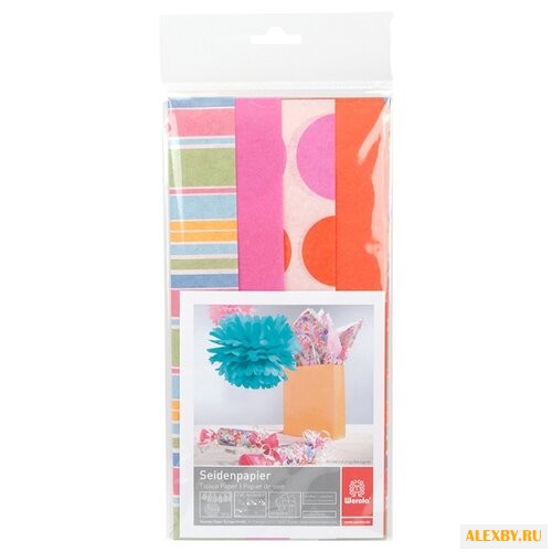 Цветная бумага тишью Flower