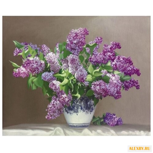 Molly Картина по номерам Сирень