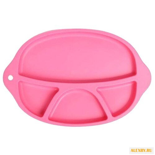 Тарелка Mum&Baby силиконовая 4