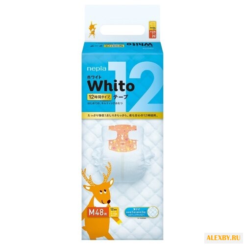 Nepia подгузники Whito 12 часов