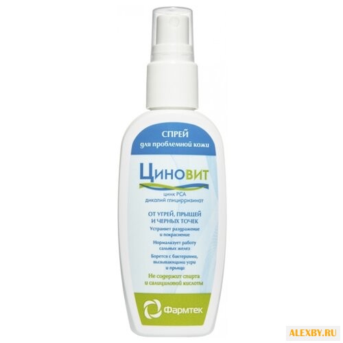 Циновит Спрей от прыщей угрей и