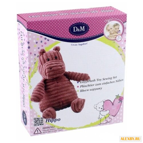 D&M Шьем игрушку Бегемотик 66794