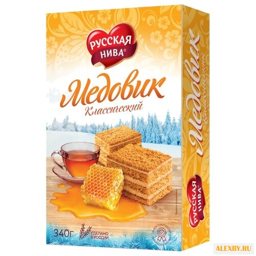 Торт Русская нива Медовик
