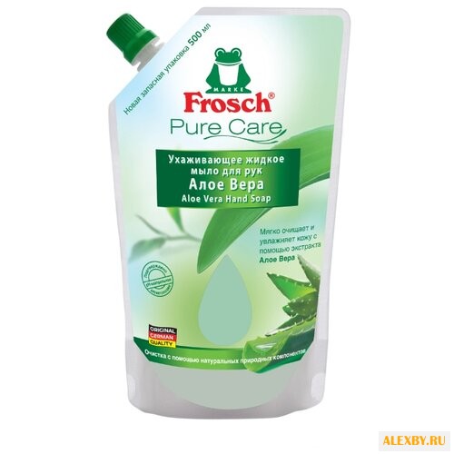 Мыло жидкое для рук Frosch Алоэ