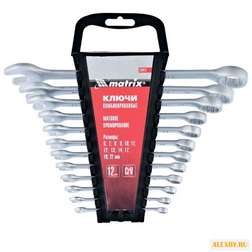 Набор гаечных ключей Matrix 15412