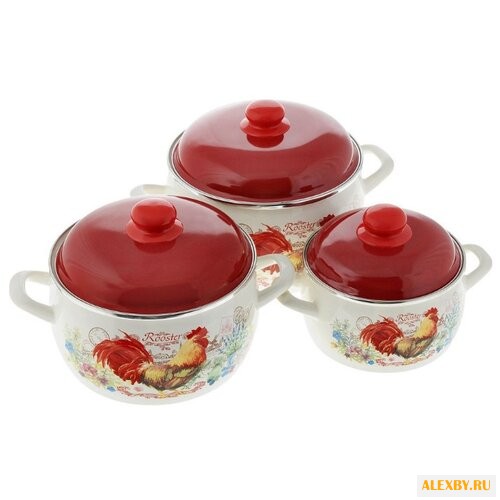 Набор кастрюль METROT Золотой