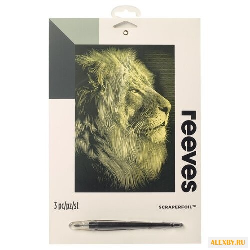 Гравюра Reeves Лев RVPPCF59