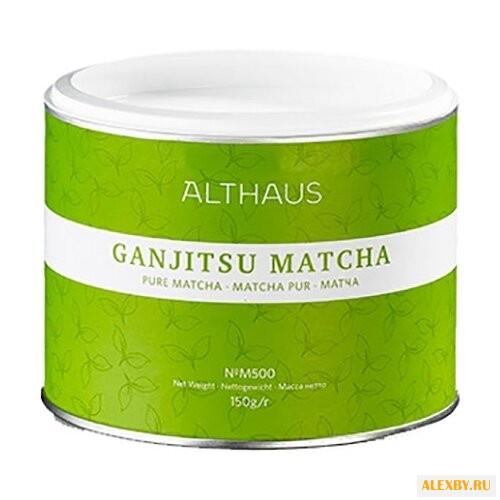 Чай зеленый Althaus Ganjitsu