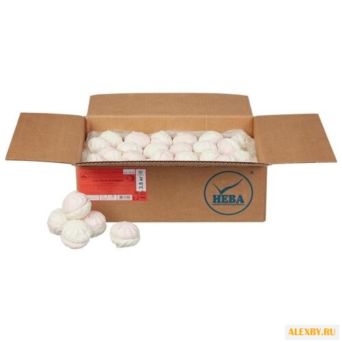 Зефир НЕВА бело-розовый 3.5 кг