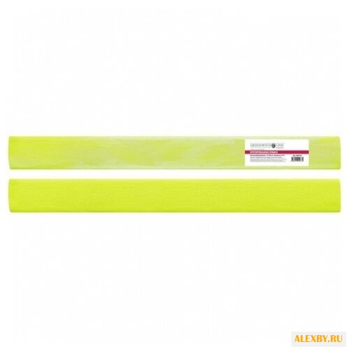 Цветная бумага крепированная в