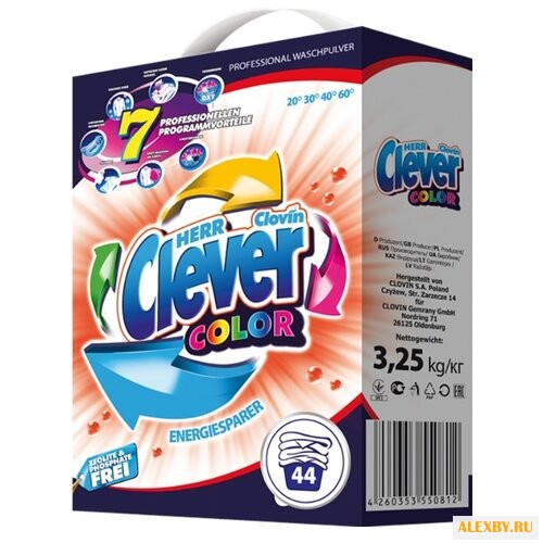 Стиральный порошок Clever Color