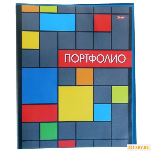 Hatber Папка на 2 кольцах Яркая