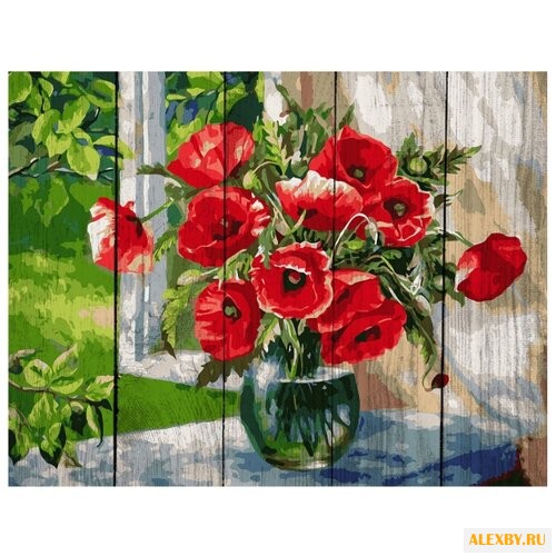 DALI Картина по номерам Маки в