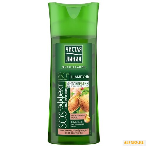 Чистая линия шампунь Питание и