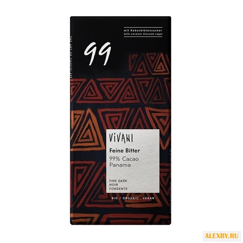 Шоколад Vivani экстра горький 99%