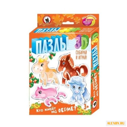 Набор пазлов Русский стиль 3D