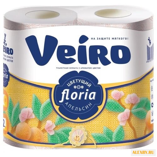 Туалетная бумага Veiro Floria