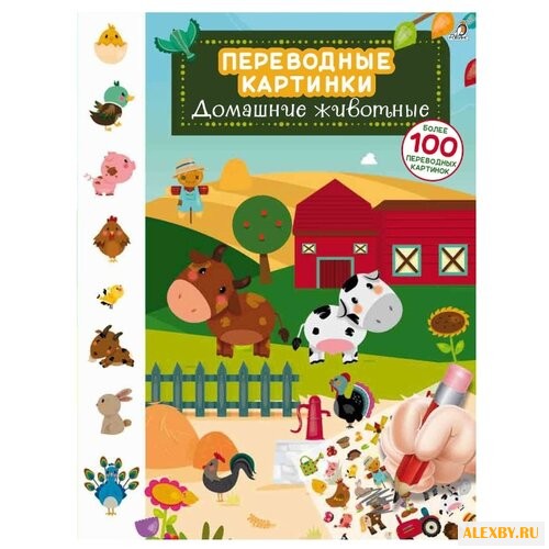 Переводные картинки. Домашние
