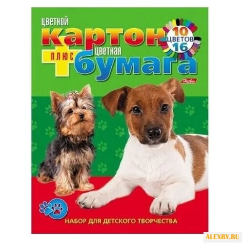 Набор цветного картона и